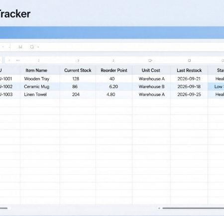 Inventory Level Tracker