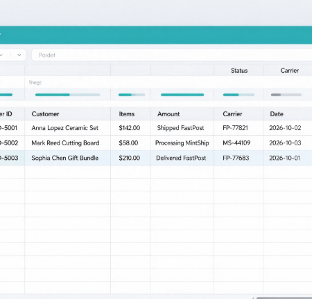 Customer Order Tracker