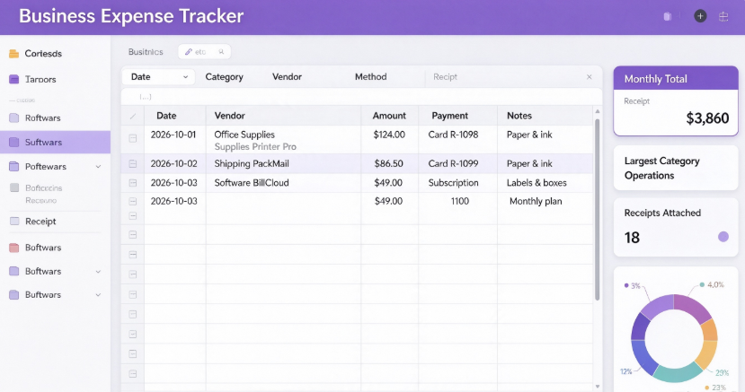 Business Expense Tracker