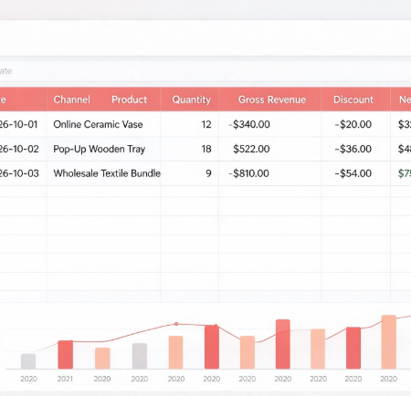 Sales Revenue Log