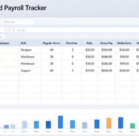 Employee Time and Payroll Tracker