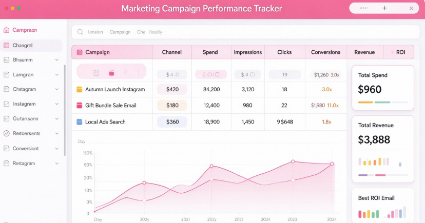 Marketing Campaign Performance Tracker